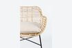 Miniature Beige rattan chair Tiger 10