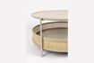 Miniature Beige rattan coffee table Makoto 5