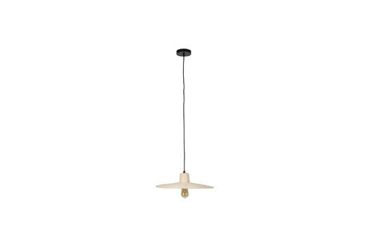 Beige rattan pendant Balance Clipped