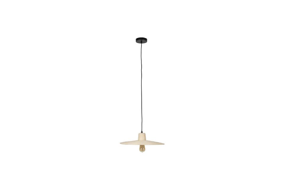 Beige rattan pendant Balance Zuiver