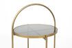 Miniature Beige resin side table Maeve 8