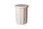 Miniature Beige side table Roman Clipped