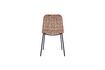 Miniature Beige wicker chair H apur 7