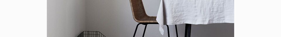 Material Details Beige wicker chair H apur