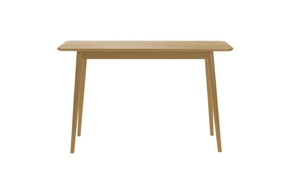 Beige wood console Fabio - 1