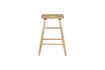 Miniature Beige wooden bar stool Vander 5