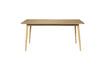 Miniature Beige wooden dining table 160cm Fabio 4