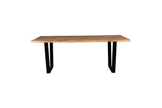 Beige wooden dining table 180cm Aka Clipped