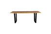 Miniature Beige wooden dining table 180cm Aka 1