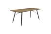 Miniature Beige wooden dining table 200cm Roger 6