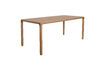 Miniature Beige wooden table 180X90 Storm 13