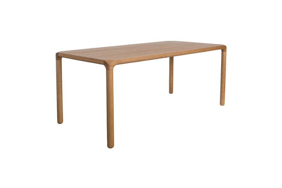 Beige wooden table 180X90 Storm - 11