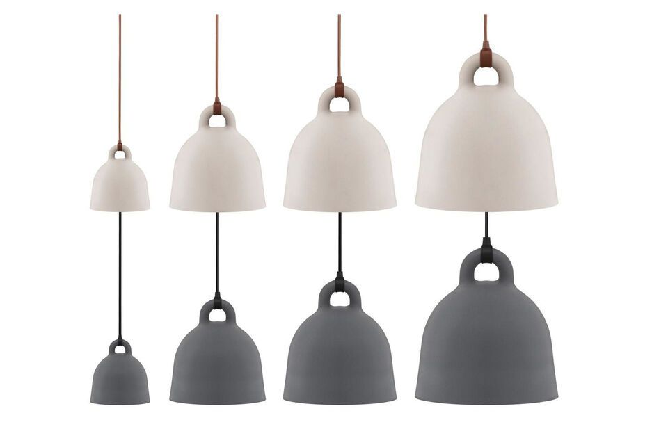 Designed in 2012 by Andreas Lund & Jacob RudbeckThe expression of the Bell pendant lamp is robust