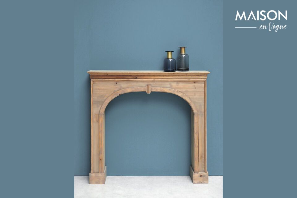 Add elegance and functionality with our pine console.