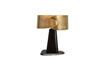 Miniature Belt black and gold metal table lamp 4