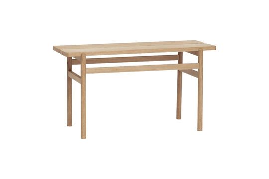 Bench in Align light oak veneer