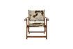 Miniature Benissa brown cowhide chair 7