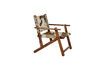 Miniature Benissa brown cowhide chair 8