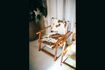 Miniature Benissa brown cowhide chair 6