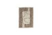 Miniature Bet beige cotton carpet 1