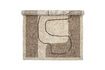 Miniature Bet beige cotton carpet 6