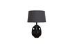 Miniature Biblo black aluminum table lamp 6