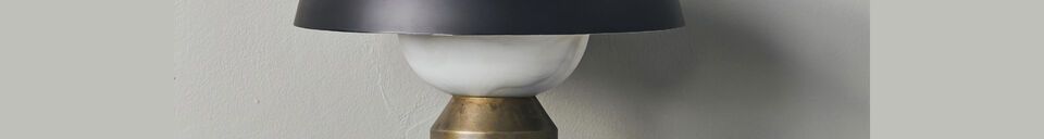 Material Details Big fellow gold metal table lamp