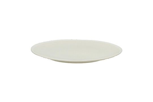 Biscotti beige porcelain dinner plate Clipped