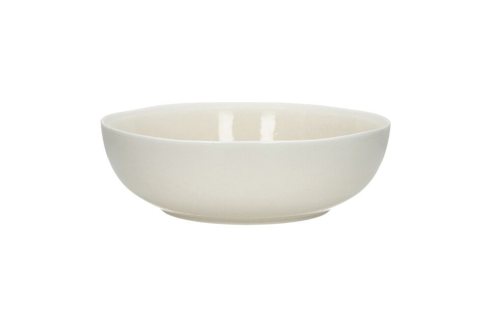 Biscotti beige porcelain pasta bowl Pomax