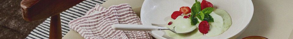 Material Details Biscotti beige porcelain soup plate