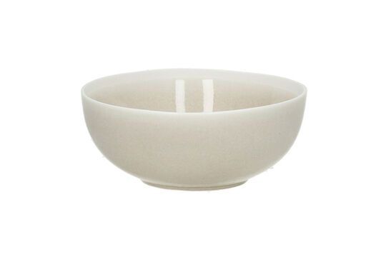 Biscotti dark beige porcelain bowl Clipped