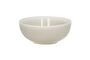 Miniature Biscotti dark beige porcelain bowl Clipped