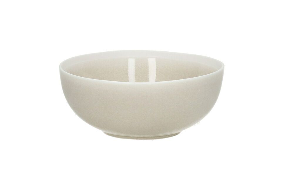 Biscotti dark beige porcelain bowl Pomax