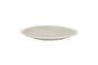 Miniature Biscotti dark beige porcelain dessert plate Clipped