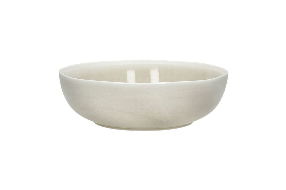 Biscotti dark beige porcelain pasta bowl Pomax