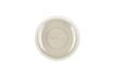 Miniature Biscotti dark beige porcelain plate 7