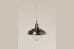 Miniature Bistro silver brass pendant light 2