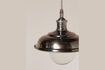 Miniature Bistro silver brass pendant light 4