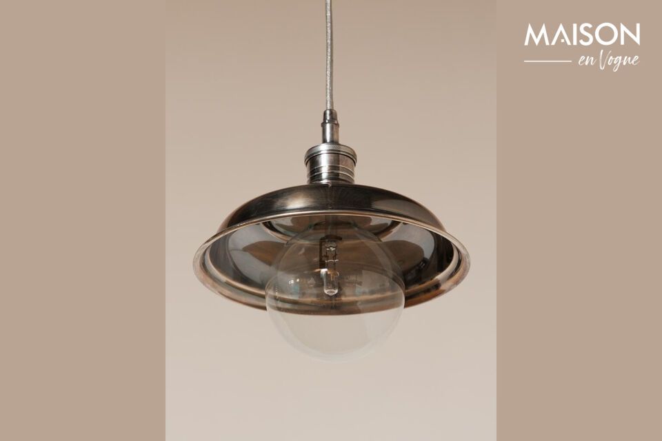 Discover timeless elegance and durability with our silver-plated brass pendant