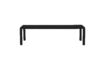 Miniature Black aluminium bench Vondel 1