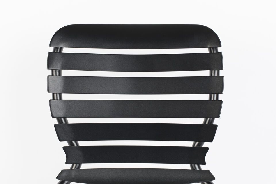 Black aluminium chair Vondel - 9