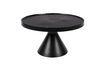 Miniature Black aluminium coffee table Floss 1