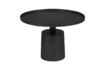 Miniature Black aluminium coffee table Mason 1