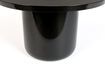 Miniature Black aluminium coffee table Shiny Bomb 10