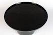 Miniature Black aluminium coffee table Shiny Bomb 11