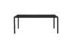 Miniature Black aluminium dining table Vondel 4