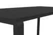 Miniature Black aluminium dining table Vondel 6