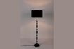 Miniature Black aluminium floor lamp Totem 1