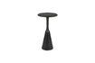 Miniature Black aluminium side table Noah 1