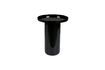 Miniature Black aluminium side table Shiny Bomb 1